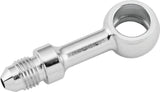 Twin Power Stainless Brake Fitting 7/16 Inch X AN3 Straight Banjo Adaptor