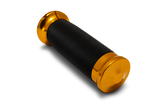 Performance Machine 24-25 Touring, 2025 Softail TBW Contour Handle Grip Set - Gold