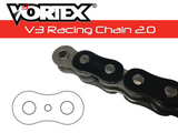 Vortex Racing V3 2.0 Chain 525RX3-118- Black