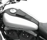 Mustang 11-13 Harley Blackline,12-17 Slim/Slim S Wide Touring Solo Seat w/DBR Diamond - Black