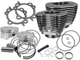 S&S Cycle 07-17 BT Models 110in Sidewinder Big Bore Kit - Wrinkle Black