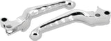 Bikers Choice 96-16 Big Twin W/ Cable Clutch 96-03 XL O-Series 5 Holed Lever Set Chrome