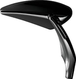 Performance Machine Mirror Assembly Right Torque - Black Ano