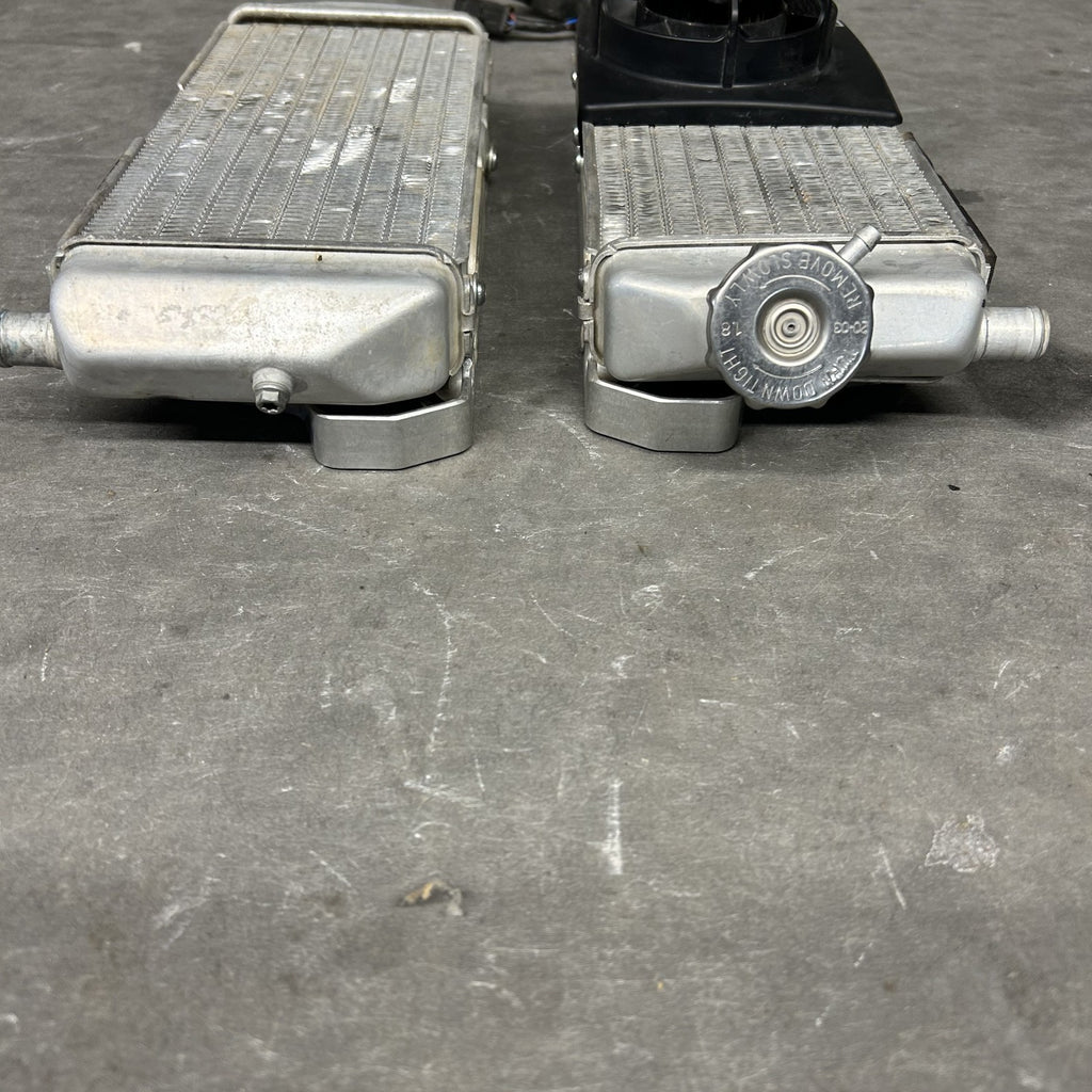 2021 Sherco SEF 300 Radiators w/ Guards & Fan | OEM