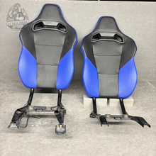 Load image into Gallery viewer, OEM 2021 Honda Talon SXS1000 Driver &amp; Passenger Seats – Blue/Black