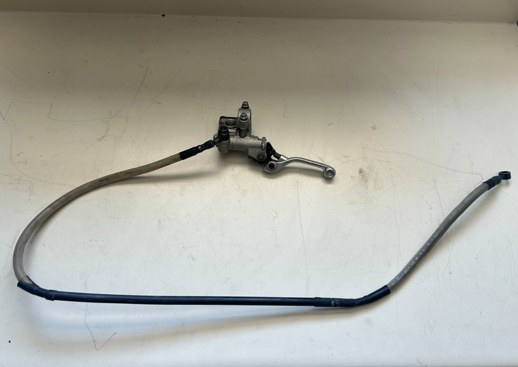 OEM Honda CRF 150 Front Brake Setup Lever/Hose/Mount/Cylinder 45510-GBF-J01
