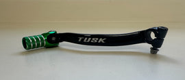 TUSK FOLDING SHIFT PEDAL GREEN/BLACK