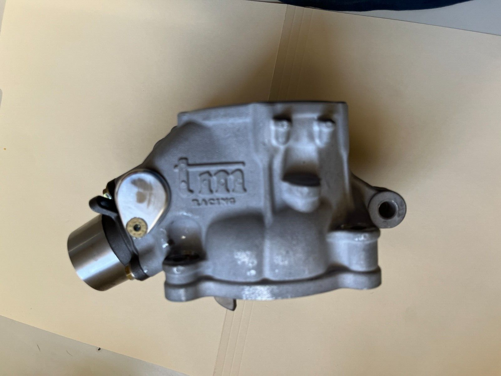 motorcycle cylinder, tm, tm moto, powervalve, power valve, barrel, engine