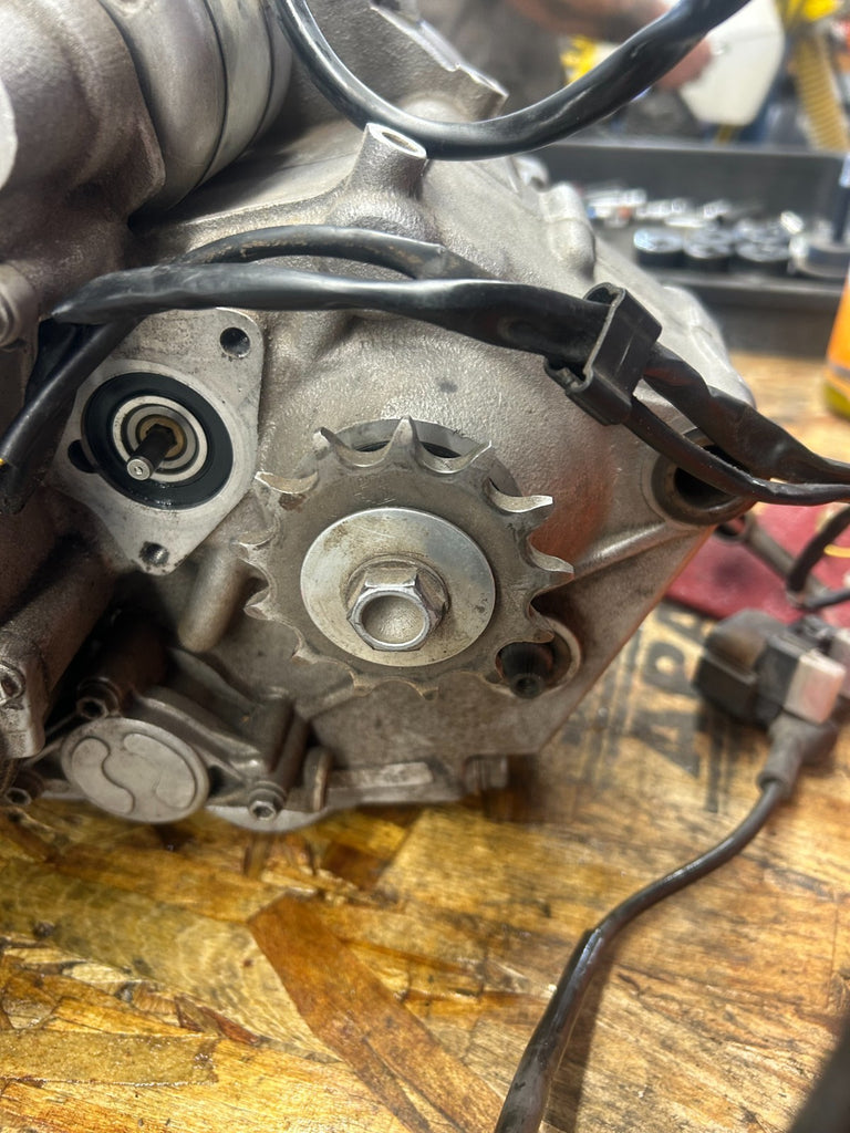 OEM 2012 KTM 450 SXF Complete Bottom End - Part# 77330000244