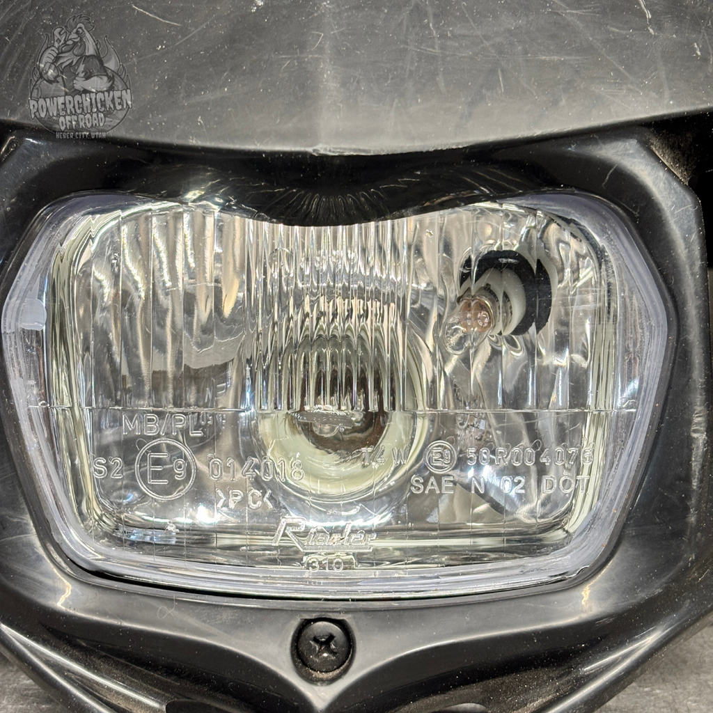 Polisport - 8663500002 - MMX Universal Headlight, Black
