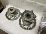 2000 Yamaha YZ250 Wheel Hub Front and Rear with Brake Discs OEM