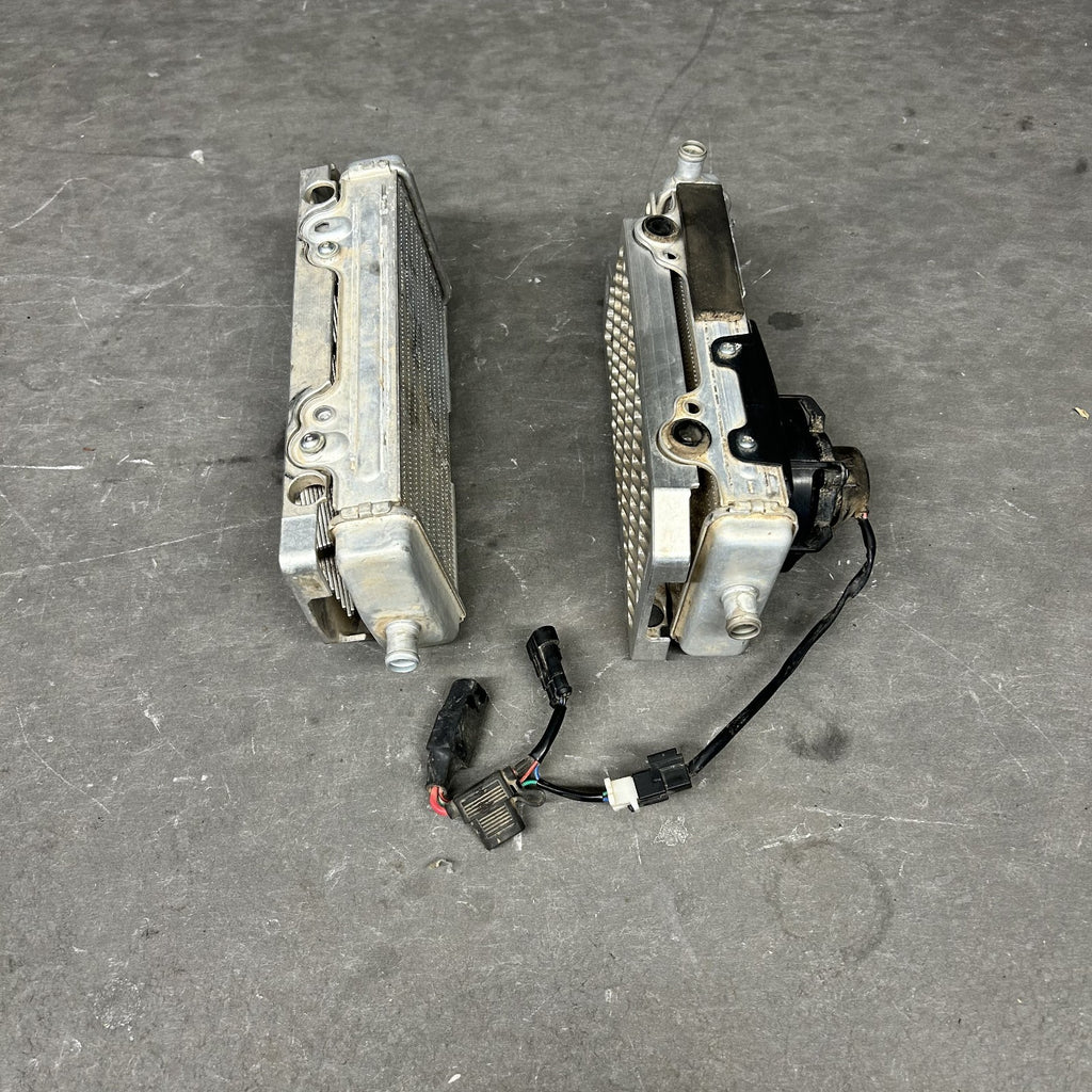 2021 Sherco SEF 300 Radiators w/ Guards & Fan | OEM
