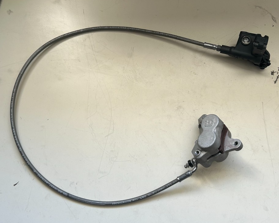 USED 2017 GASGAS Trialsbike 250 Front Brake Assembly Caliper/Master Cylinder