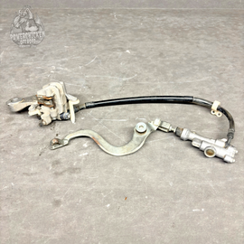 OEM Nissin Honda CRF150R Rear Brake Assembly – Master Cylinder, Caliper, Pedal
