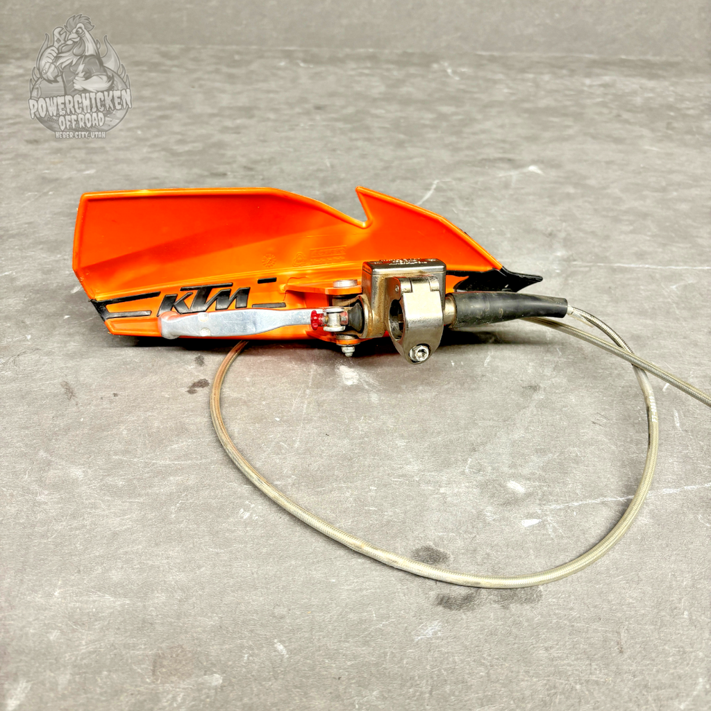 2008 KTM 144SX Clutch Lever Assembly w/ Magura Reservoir & Cable – OEM