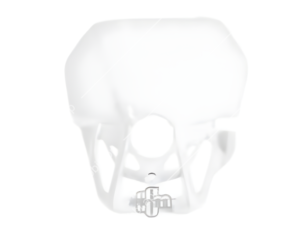 NEW TM Moto Front Headlight Cowel (Plastic Only) White - Part# TM-67295