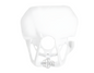 NEW TM Moto Front Headlight Cowel (Plastic Only) White - Part# TM-67295