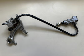 2006 KAWASAKI KX450F REAR BRAKE MASTER CYLINDER  AND CALIPER 