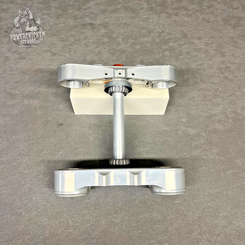 2008 KTM 144 SX OEM Triple Clamps w/ Steering Stem & Risers