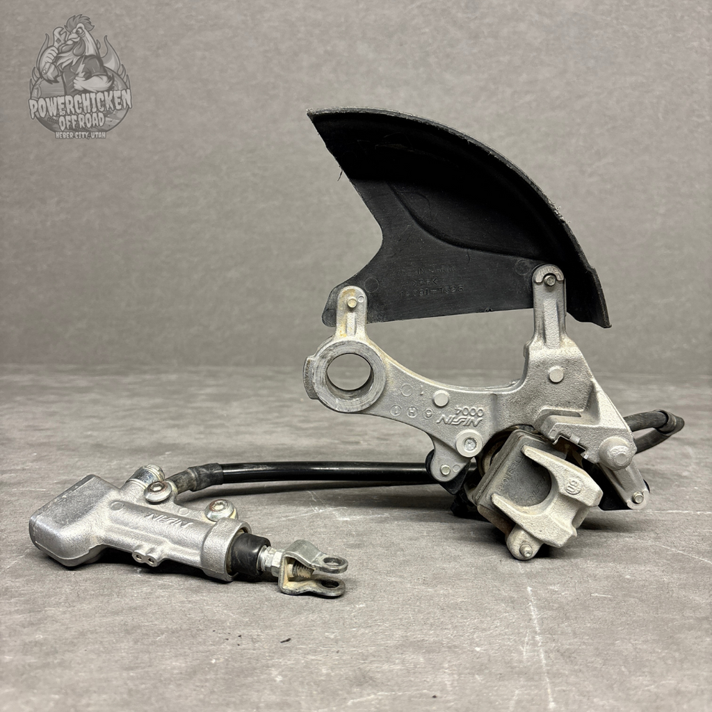 2017 Kawasaki KX450F Rear Brake Caliper & Disk Guard – OEM | Part# 43080-0230