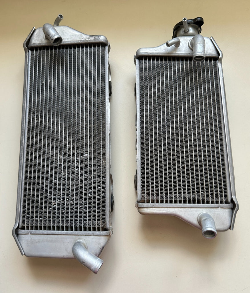 2006-2008 KAWASAKI KX450F LEFT AND RIGHT RADIATORS