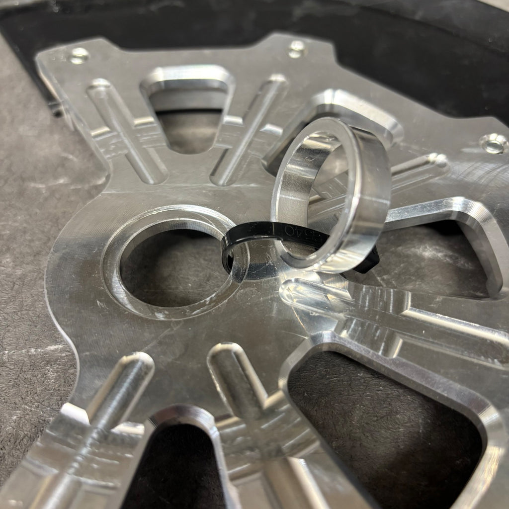 p-tech billet front disc gaurd for ktm/gasgas/husqvarna