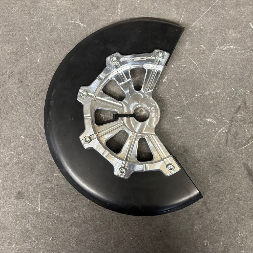 p-tech billet front disc gaurd for ktm/gasgas/husqvarna