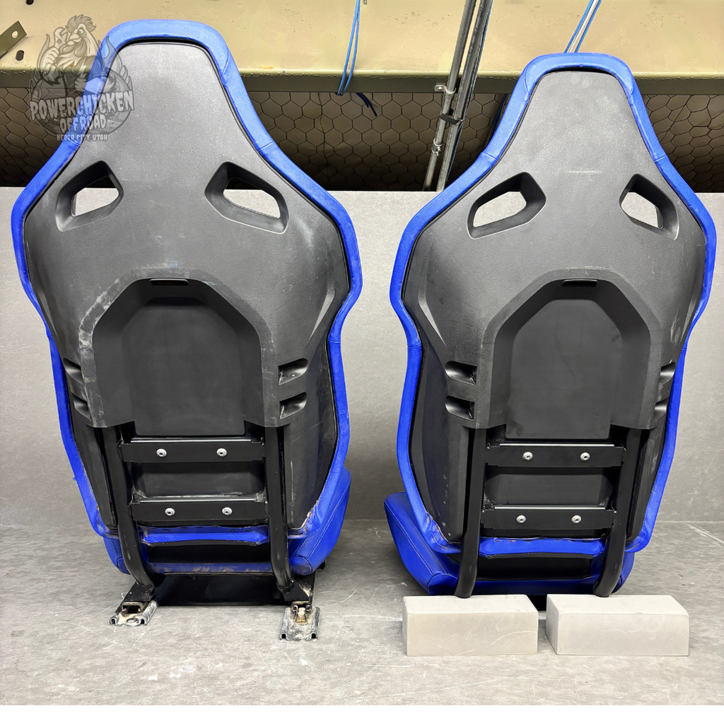 OEM 2021 Honda Talon SXS1000 Driver & Passenger Seats – Blue/Black