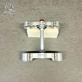 2008 KTM 144 SX OEM Triple Clamps w/ Steering Stem & Risers