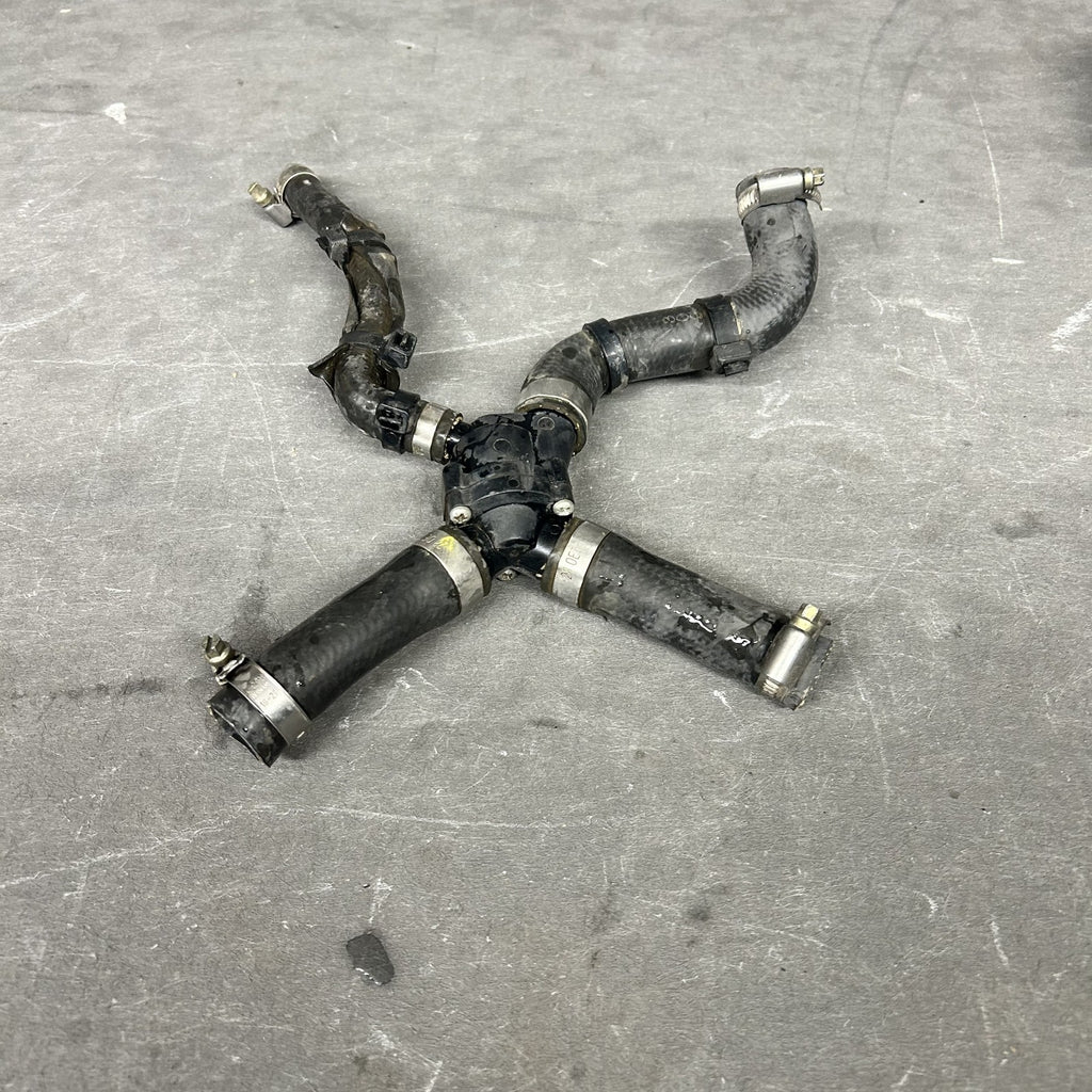 ktm 525 radiators with fan and hoses