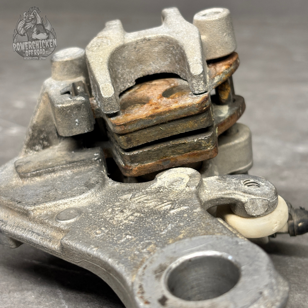 OEM Nissin Honda CRF150R Rear Brake Assembly – Master Cylinder, Caliper, Pedal
