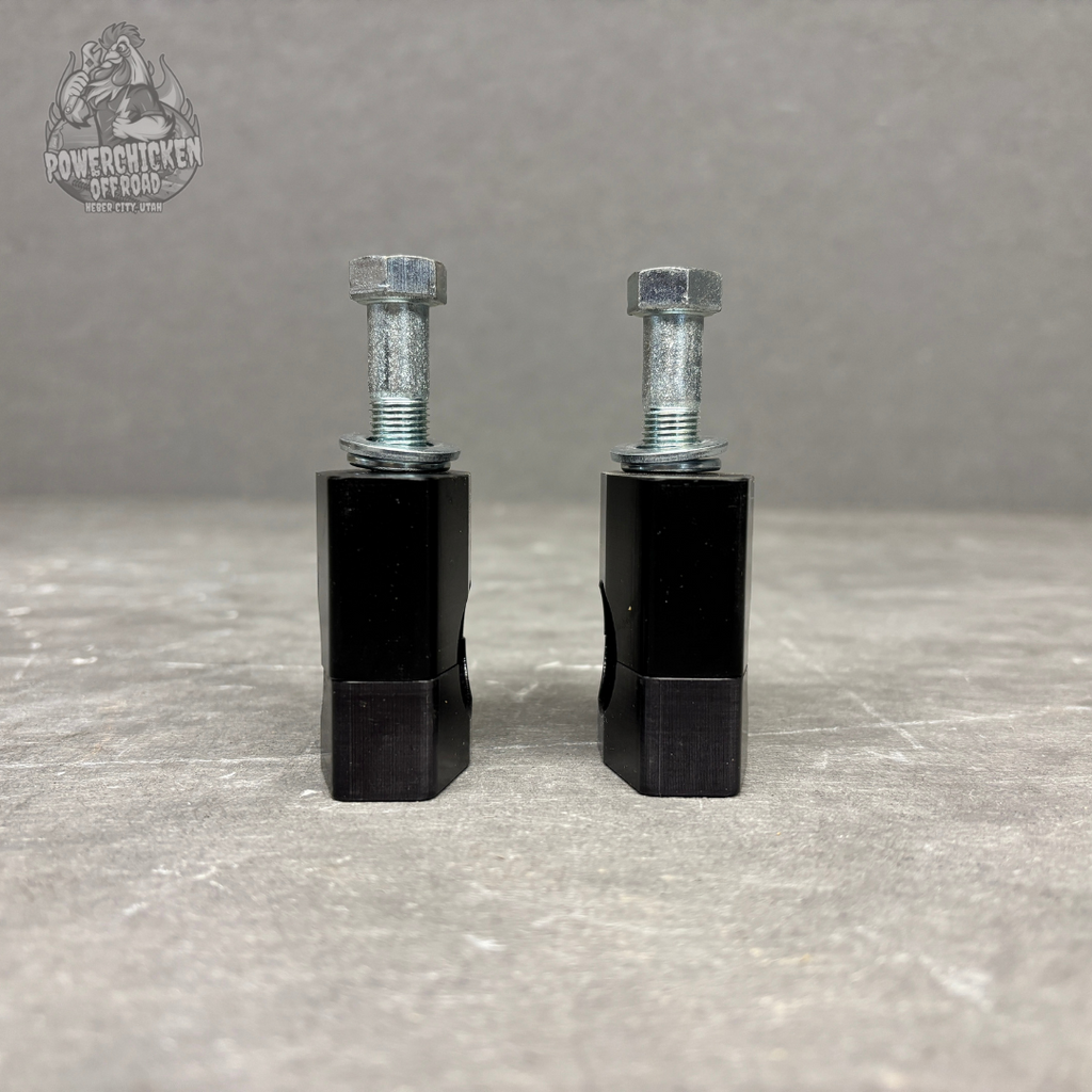 BRP Moto Billet 1-1/8" Handlebar Clamps / Bar Mount Adapters – New (Uninstalled)
