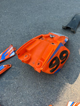 Load image into Gallery viewer, 2007 KTM SX50 Orange/Blue Complete Plastic Kit/Decals - 45108299700