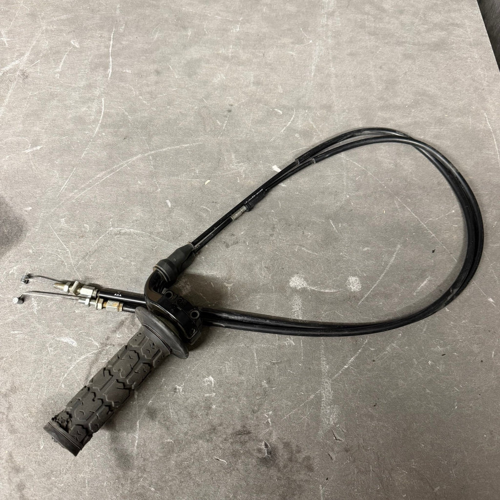 2016-2018 kawasaki kx450 throttle cable and throttle housing part #32099-0002