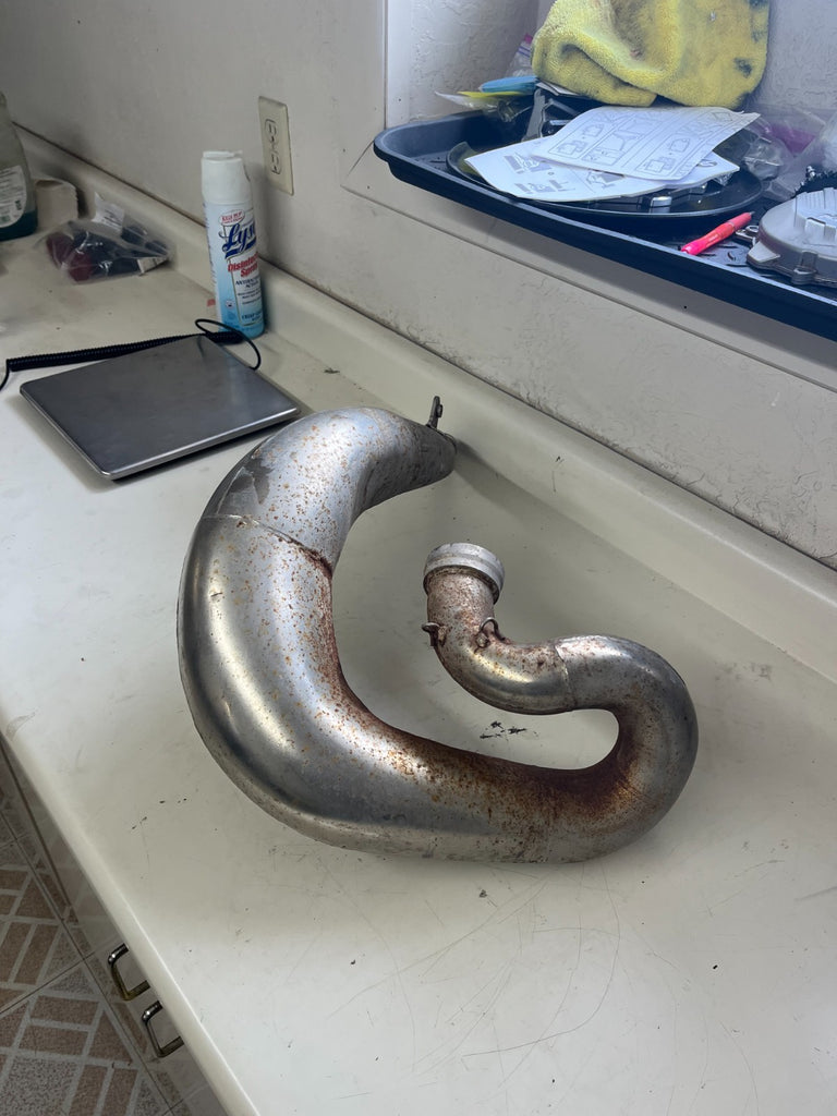 1993 Yamaha YZ 250 Exahaust Manifold Part# 4EW-14610-02-00