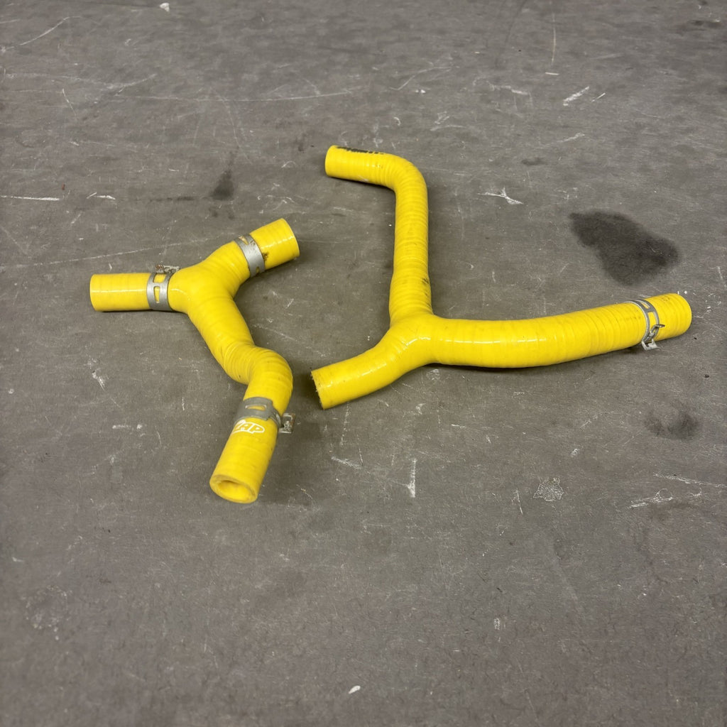 yellow Silicone Radiator Hose For 2016-2018 2017 Kawasaki KX450F