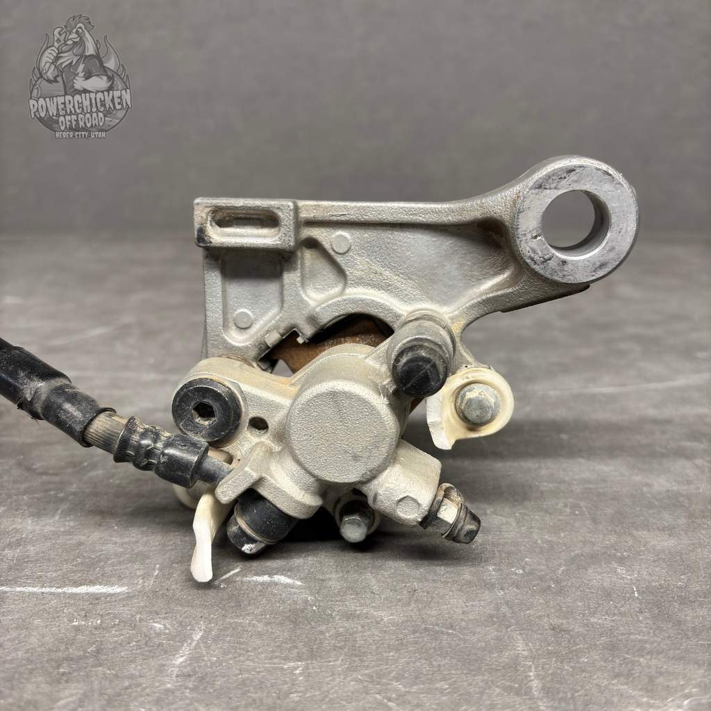 OEM Nissin Honda CRF150R Rear Brake Assembly – Master Cylinder, Caliper, Pedal