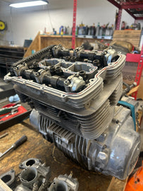 COMPLETE OEM 1975 YAMAHA XS500 TWIN ENGINE - Part# 371-210299