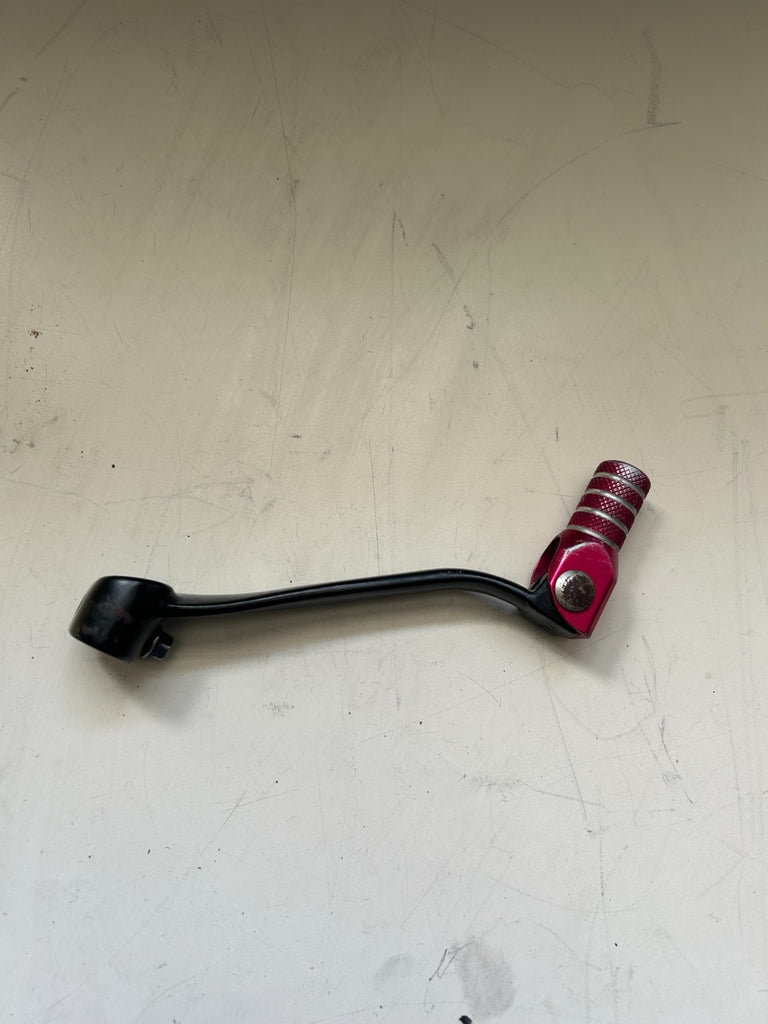 USED Tusk Folding Shift Lever Black/Red