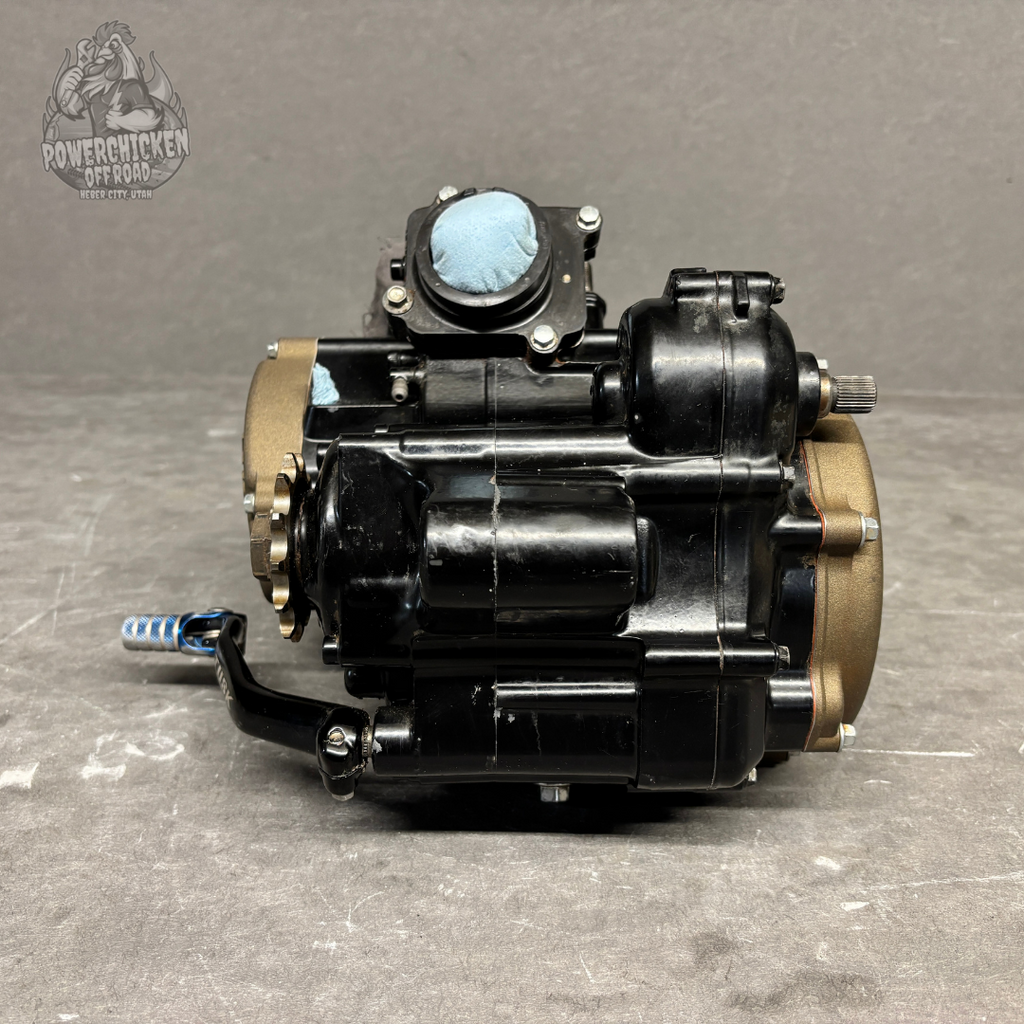 2011 Yamaha YZ125 Lower Engine Assembly – Cases, Transmission, Clutch – No Crank