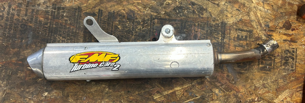OEM 1993 Yamaha YZ250 Exhaust Silencer - Part# 4EW-14753-02-00