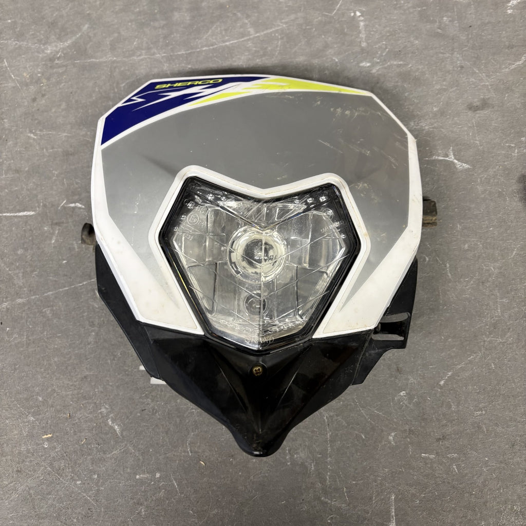 sherco sef 300 front plate