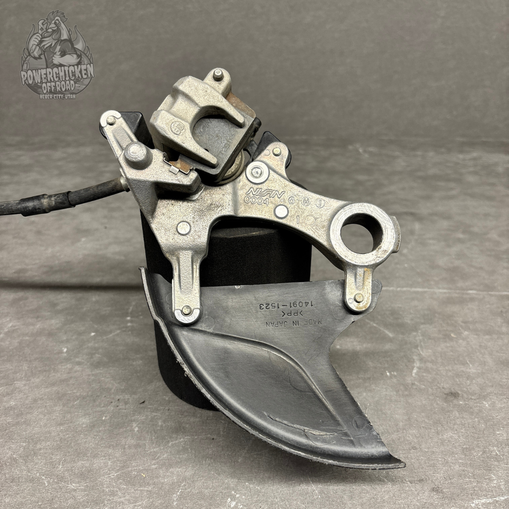 2017 Kawasaki KX450F Rear Brake Caliper & Disk Guard – OEM | Part# 43080-0230