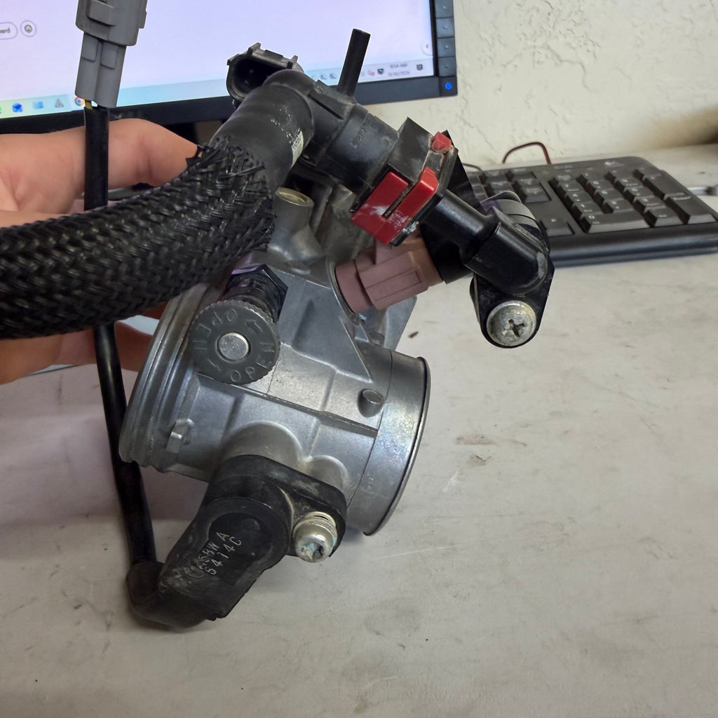 2016-18 kawasaki kx 450f complete throttle body with injector