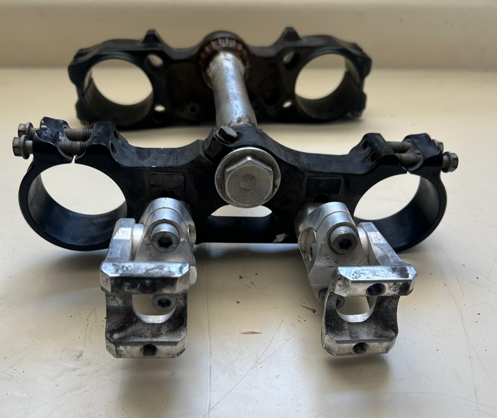 OEM 2012 KTM 450SXF Top and Bottom Tripple Clamp - Part# 7770103402230