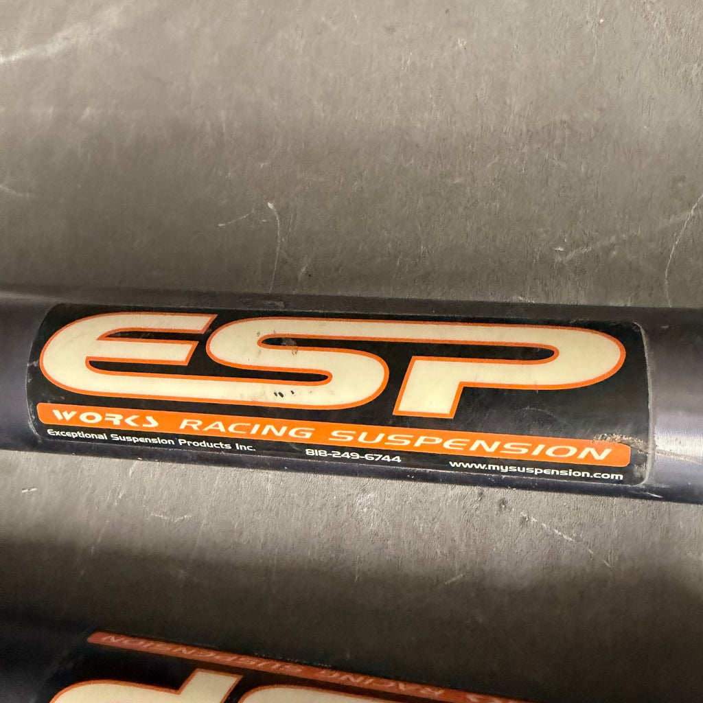 04-2014 KTM 125-525 FORKS LEFT AND RIGHT VALVED BY E.S.P