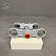 Load image into Gallery viewer, 2008 KTM 144 SX OEM Triple Clamps w/ Steering Stem &amp; Risers