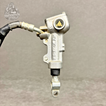 Load image into Gallery viewer, 2017 Kawasaki KX450F Rear Brake Caliper &amp; Disk Guard – OEM | Part# 43080-0230