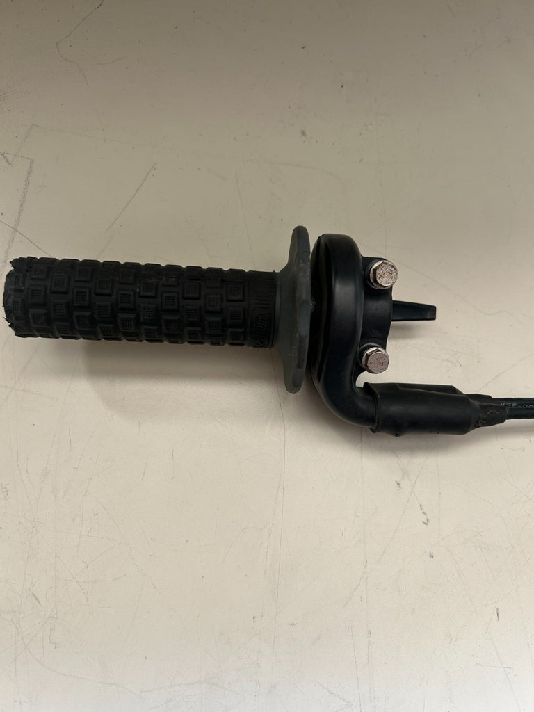 OEM 2009 Honda CRF 150 Throttle Assembly (Throttle/Cables/Mount) 53140-KSE-000