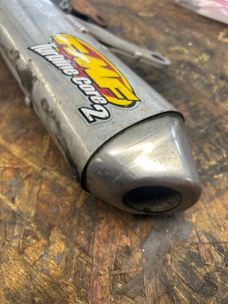 OEM 1993 Yamaha YZ250 Exhaust Silencer - Part# 4EW-14753-02-00